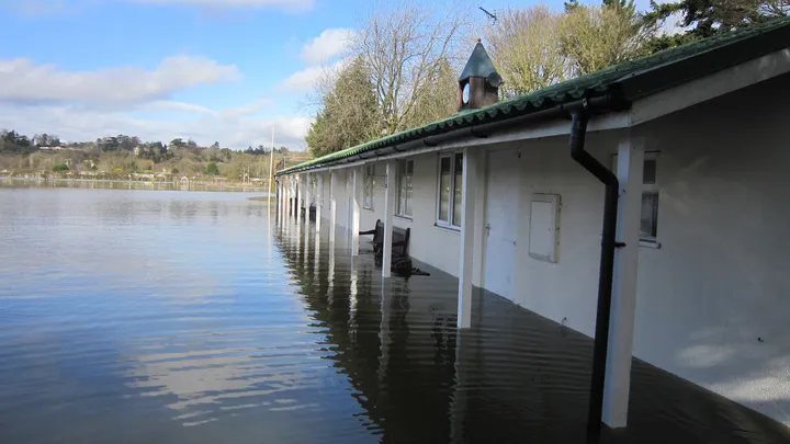 Hurley Cricket Club Flooding